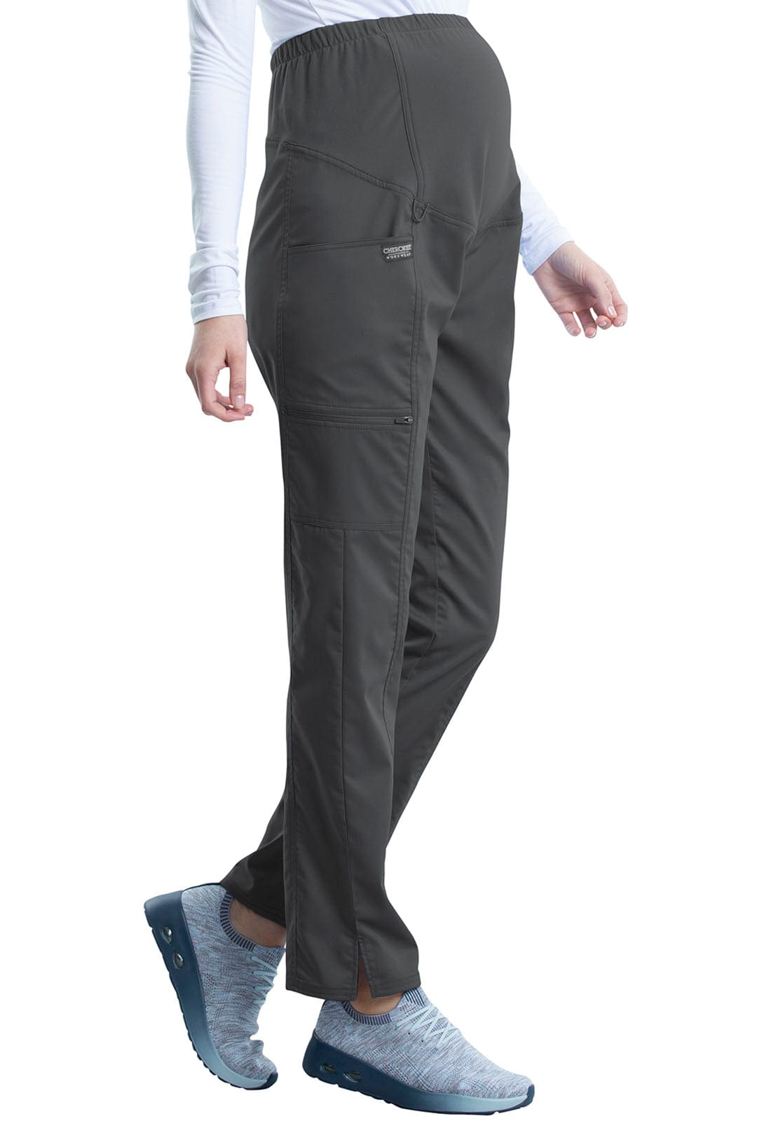 Cherokee Cherokee WW155 Pewter Revolution Maternity Pant