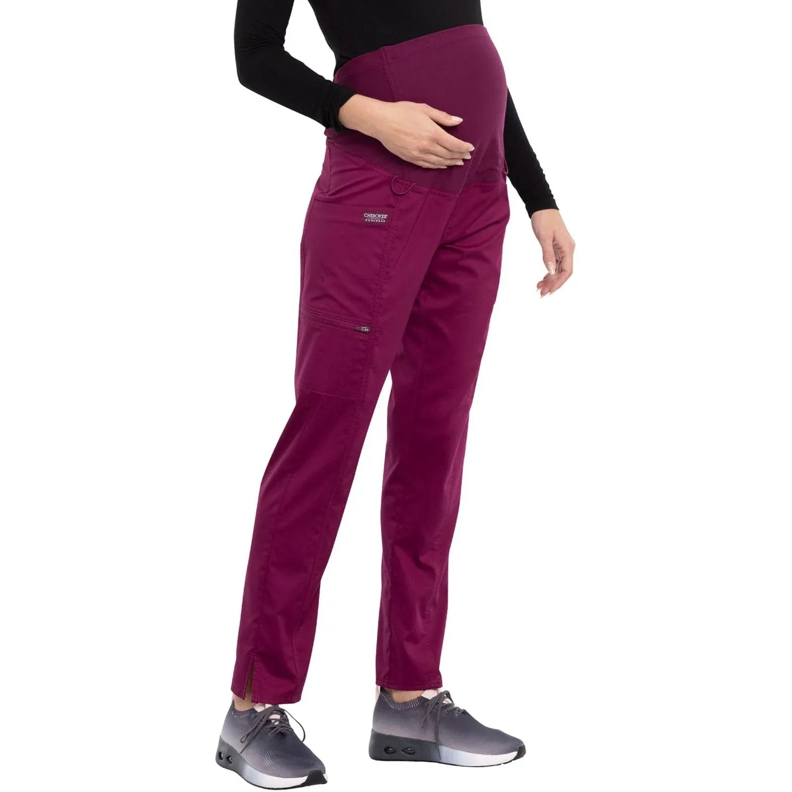 Cherokee XXS Cherokee WW155 Wine Revolution Maternity Pant