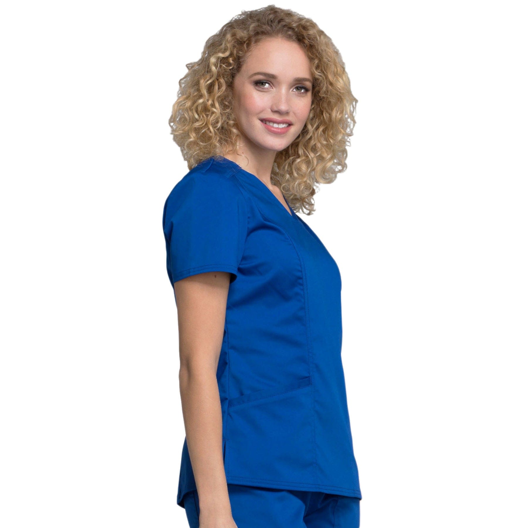 Cherokee Scrub Tops Cherokee WW710 Galaxy Blue - Revolution V-Neck Top