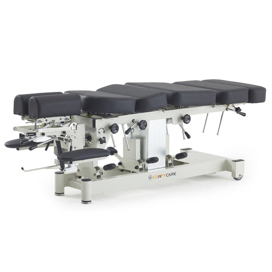 Chiropractic Table Premium - With 4 Drop Sections - Navy Blue