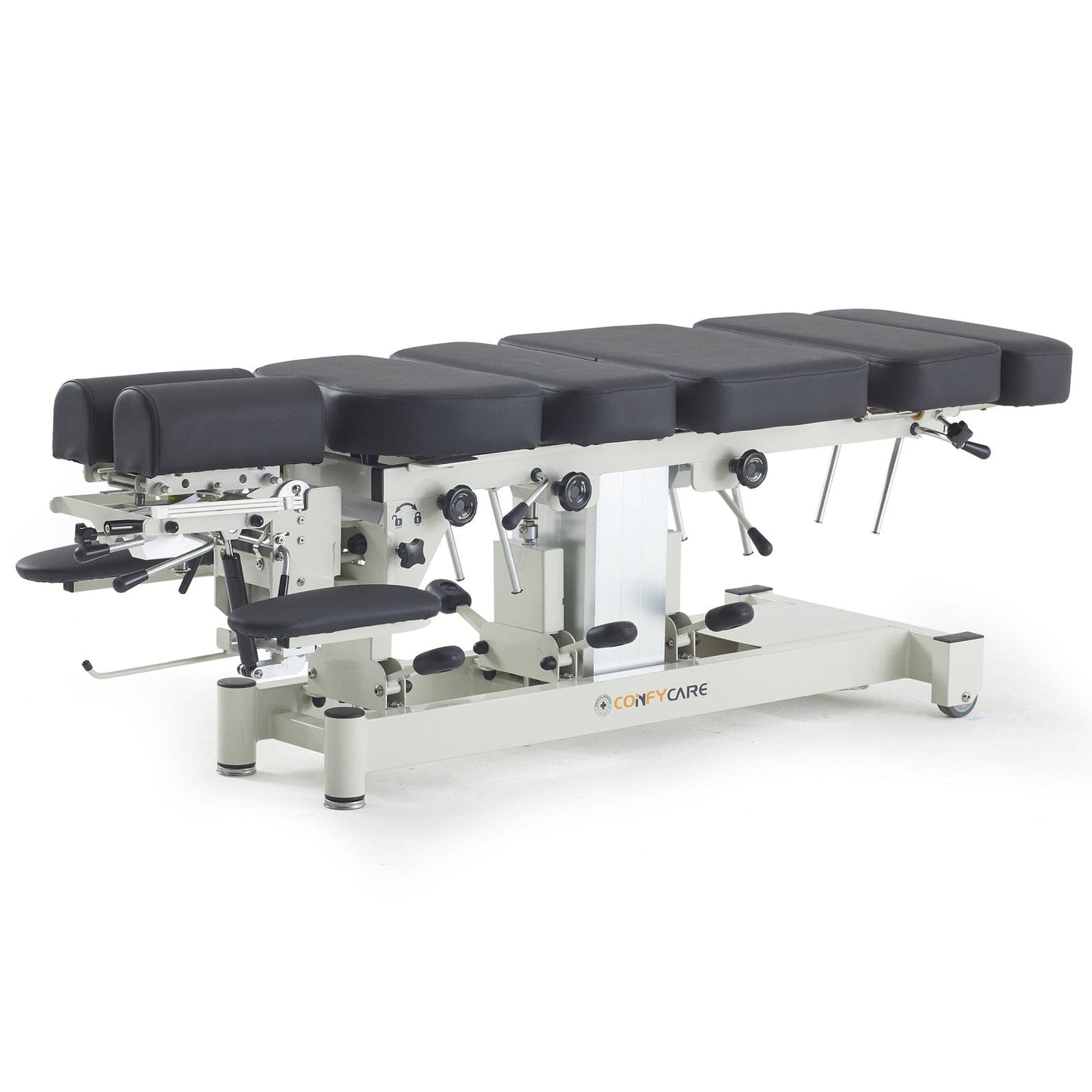 Chiropractic Table Premium - With 4 Drop Sections - Navy Blue
