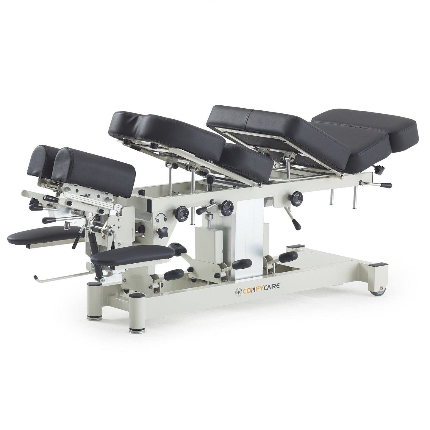 Chiropractic Table Premium - With 4 Drop Sections - Navy Blue