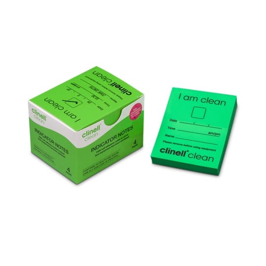 Clinell Clean Indicator Notes – Green, 1000 Notes – product