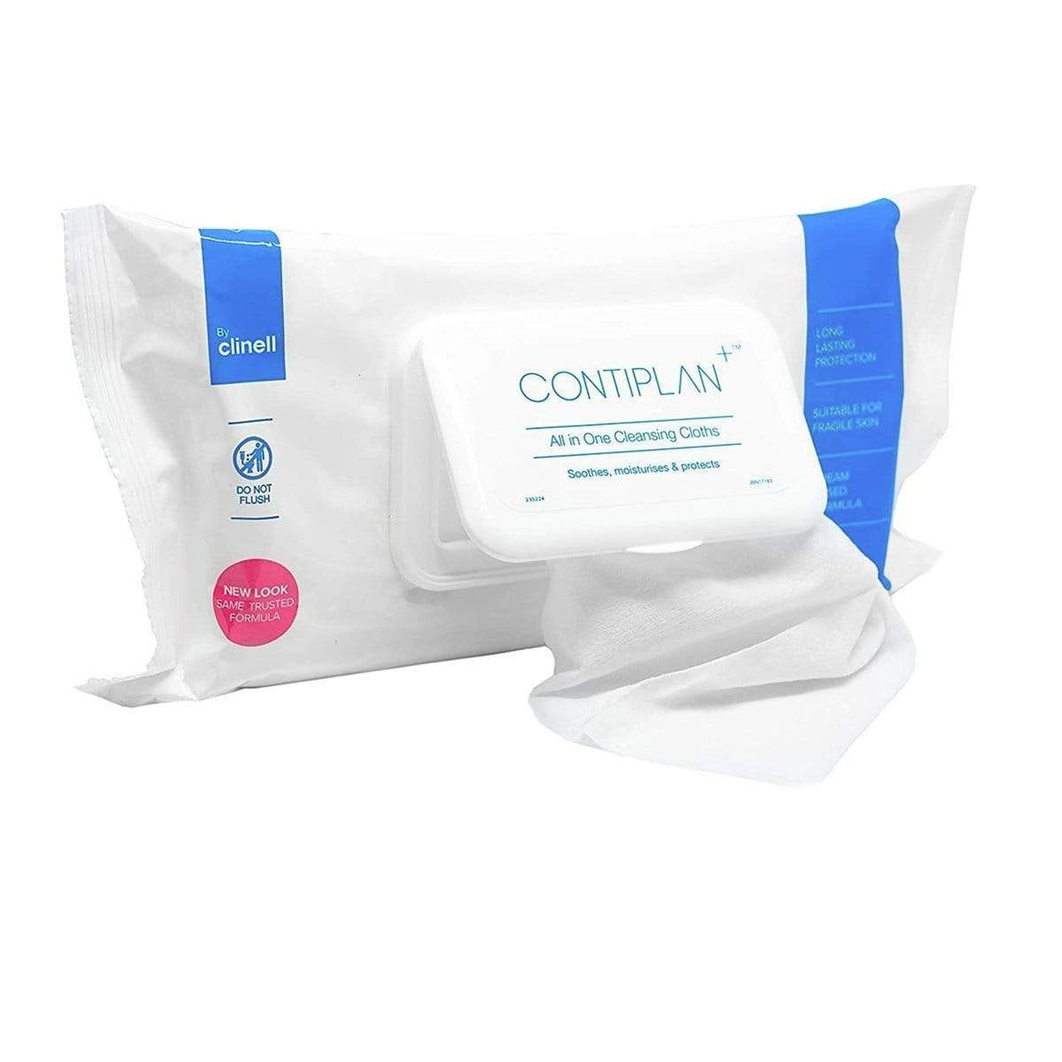 Clinell Contiplan 3-in-1 Cream Cloths – 25 Cloths – image 2