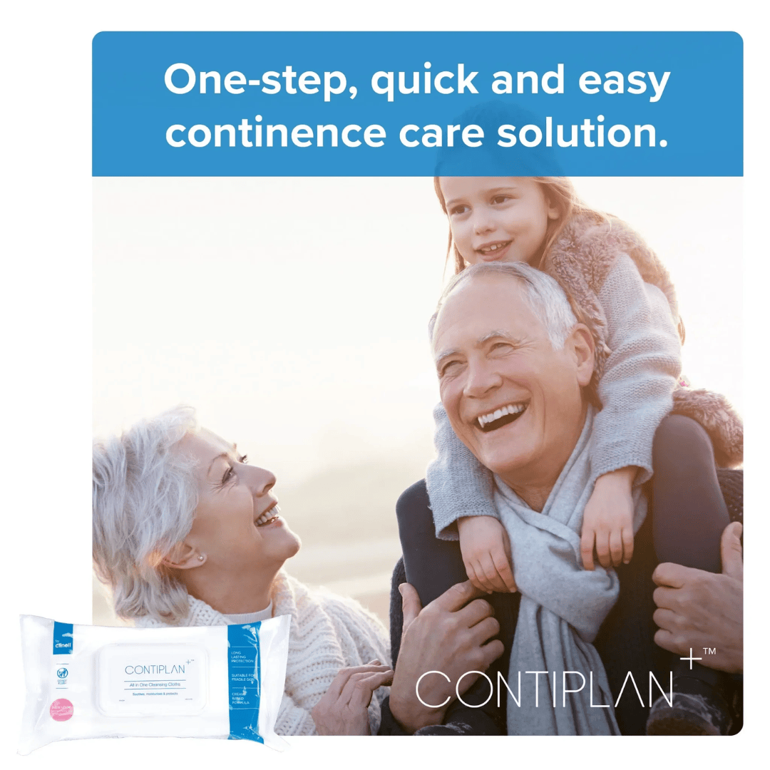 Clinell Contiplan Continence Cleansing Wipes