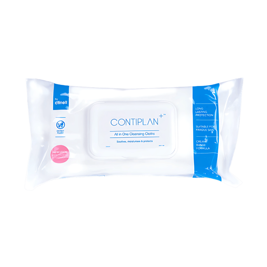 Clinell Contiplan Continence Cleansing Wipes