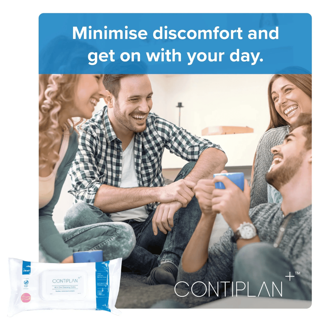 Clinell Contiplan Continence Cleansing Wipes