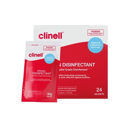 Clinell Drain Disinfectant – Sachets for Sink and Shower Drains – image 2