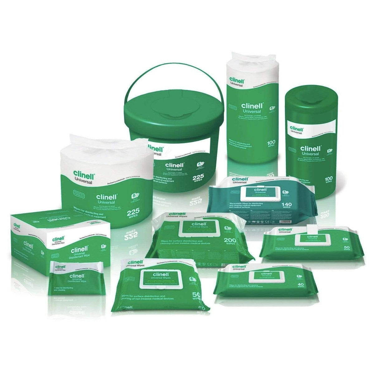 Clinell Universal Disinfectant Wipes – Soft Pack, 200 Wipes – image 2