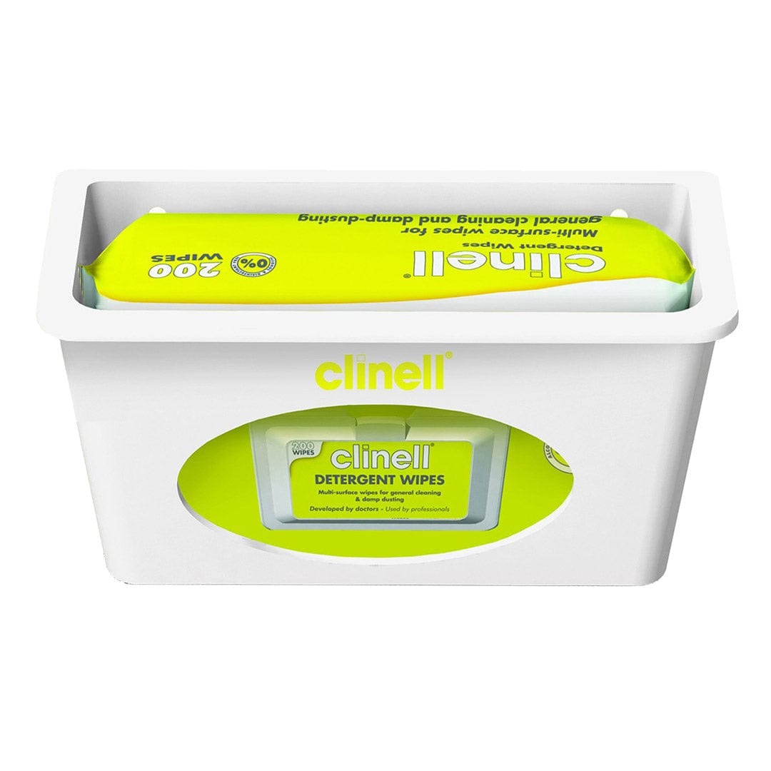 Clinell Wall Mounted Dispenser for Detergent Wipes 215 – White – image 2