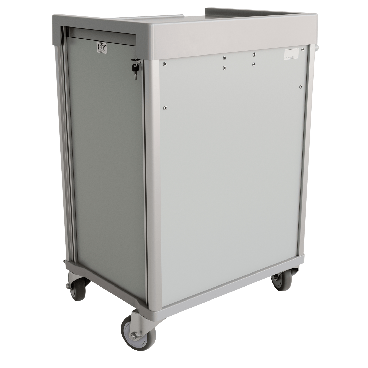 Clinicart Clinicart Emergency Trolley Cart in Silver