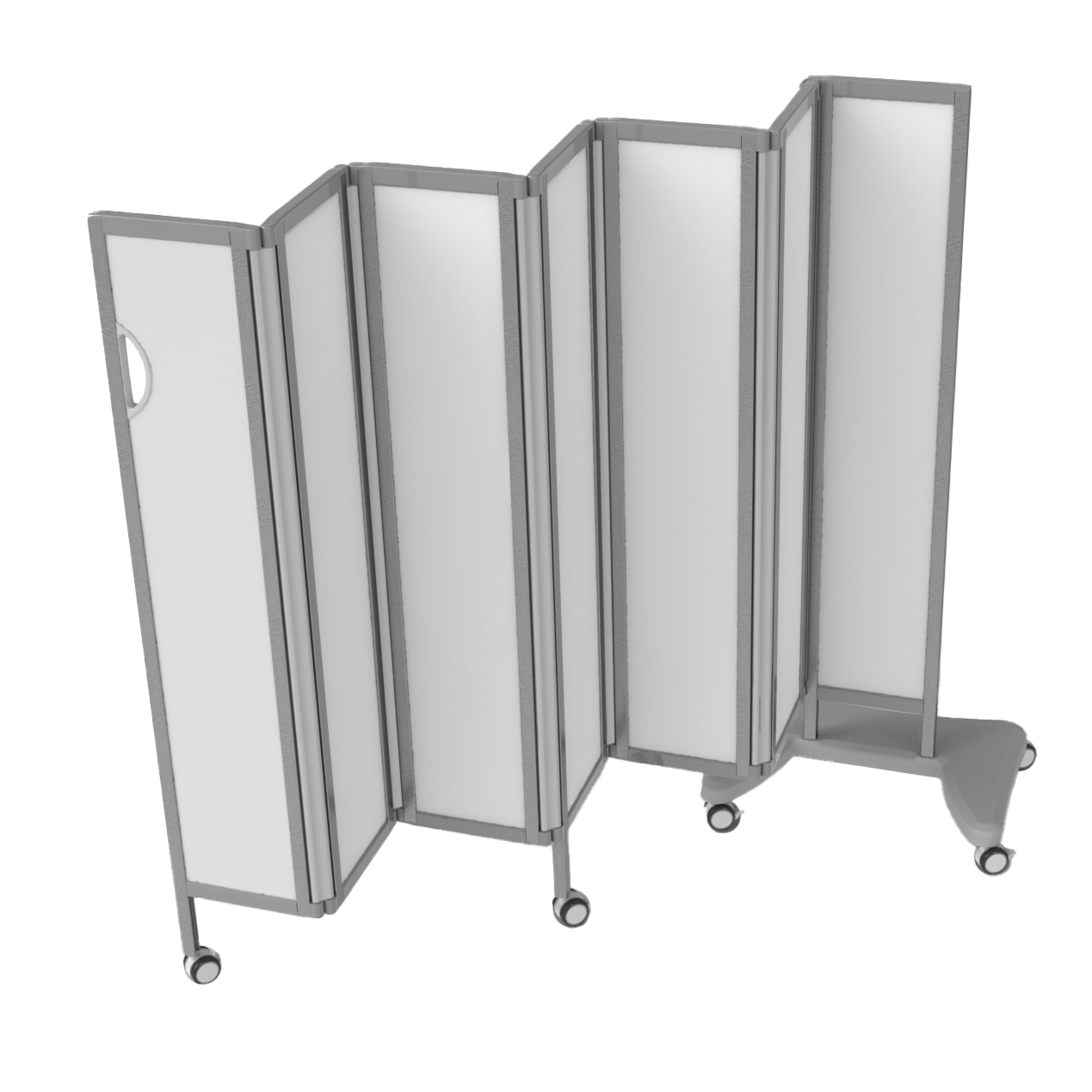 Clinicart Clinicart Folding Mobile Screen 6 Panel