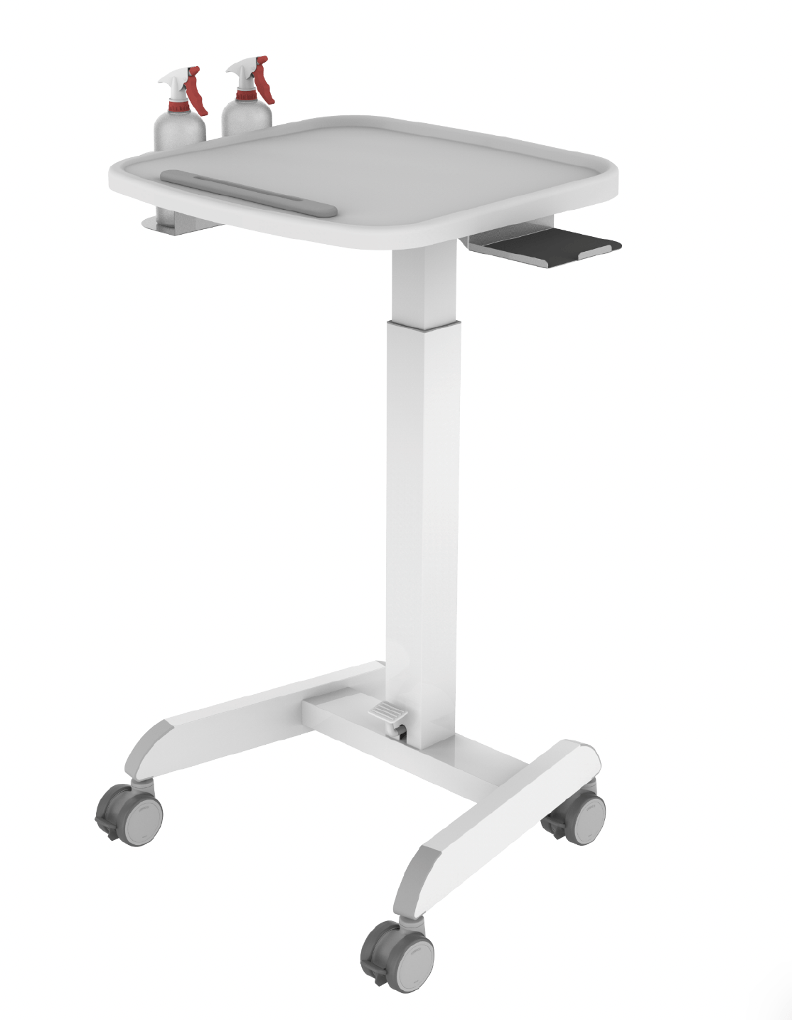 Clinicart Mobile Laptop Equipment Cart