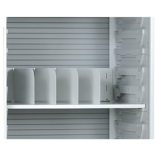 Clinicart Clinicart One Metal Shelf with 4 Adjustable Dividers Per Set