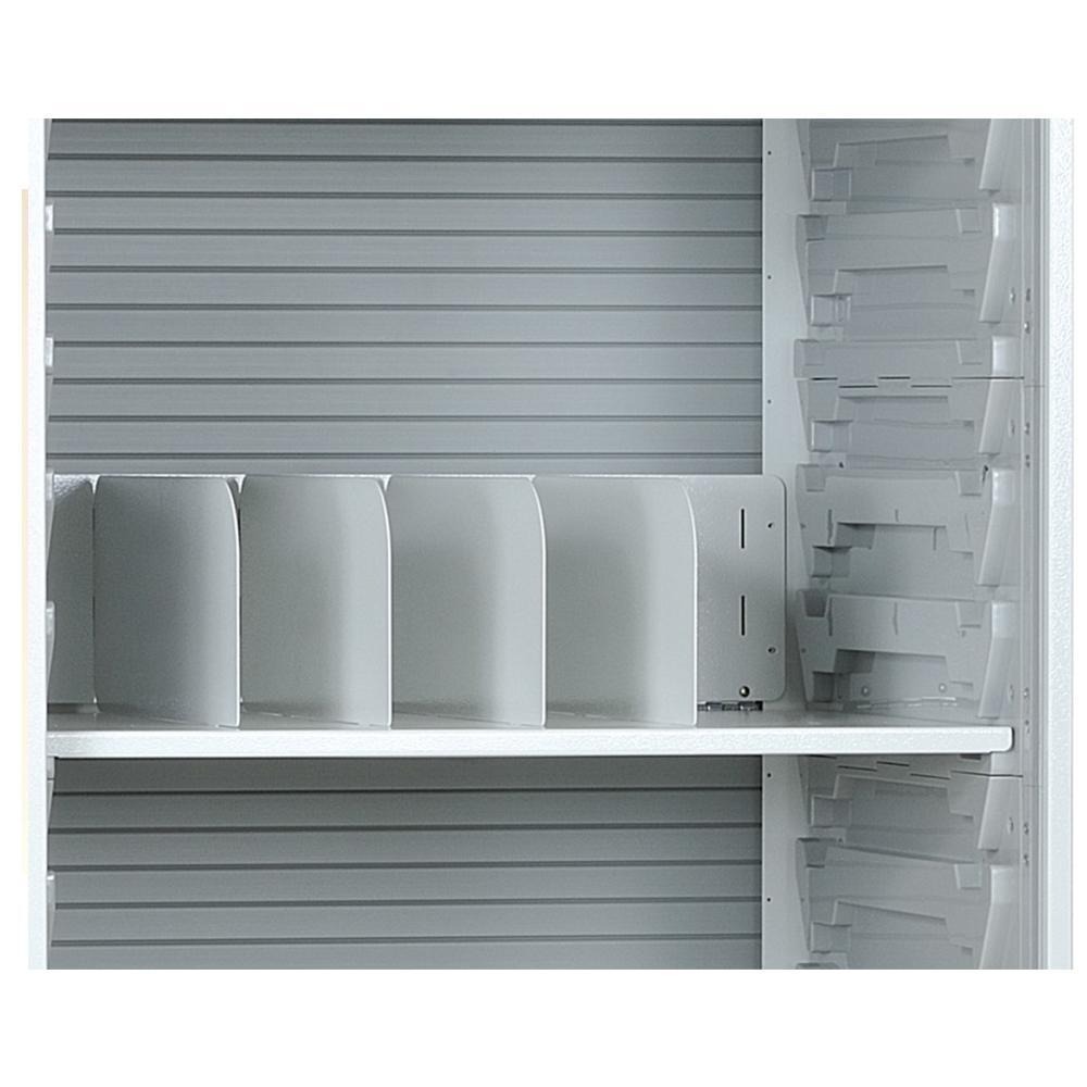 Clinicart Clinicart One Metal Shelf with 4 Adjustable Dividers Per Set