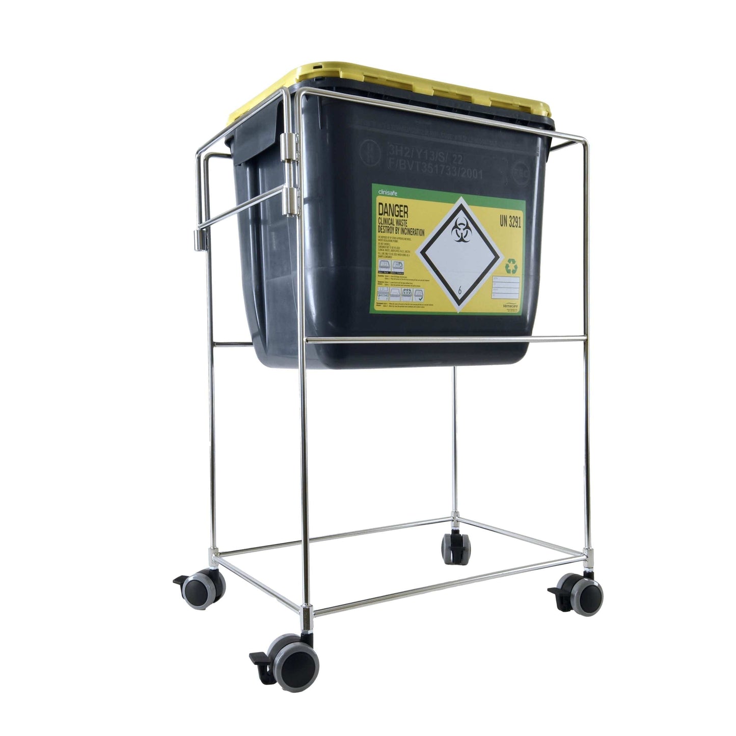 Clinisafe Flexi Trolley for 9/13/24L/30L Sharps Container