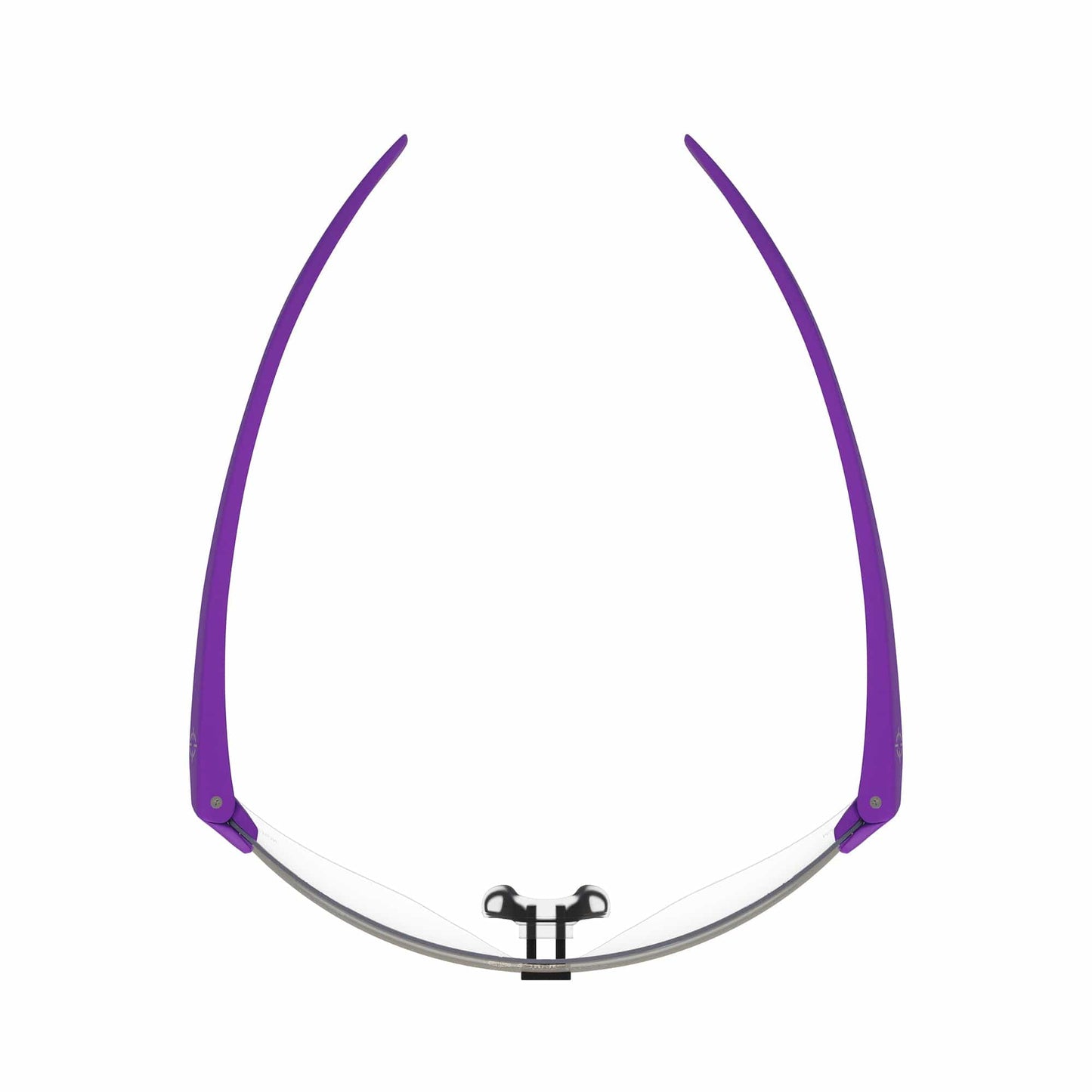 CliniSpecs Medical Safety Glasses Noble Purple with Black Nose