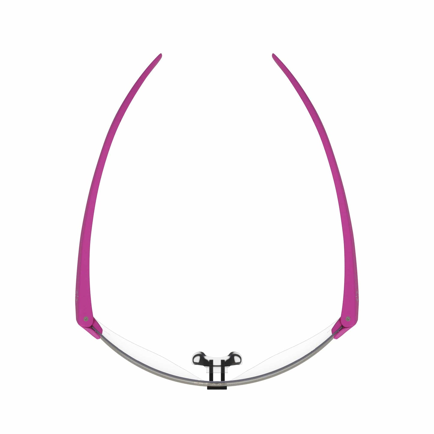 CliniSpecs Medical Safety Glasses Pulse Pink with Black Nose