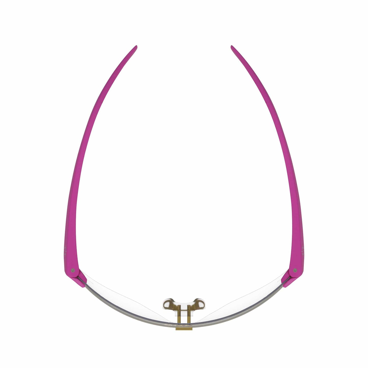 CliniSpecs Medical Safety Glasses Pulse Pink with Gold Nose