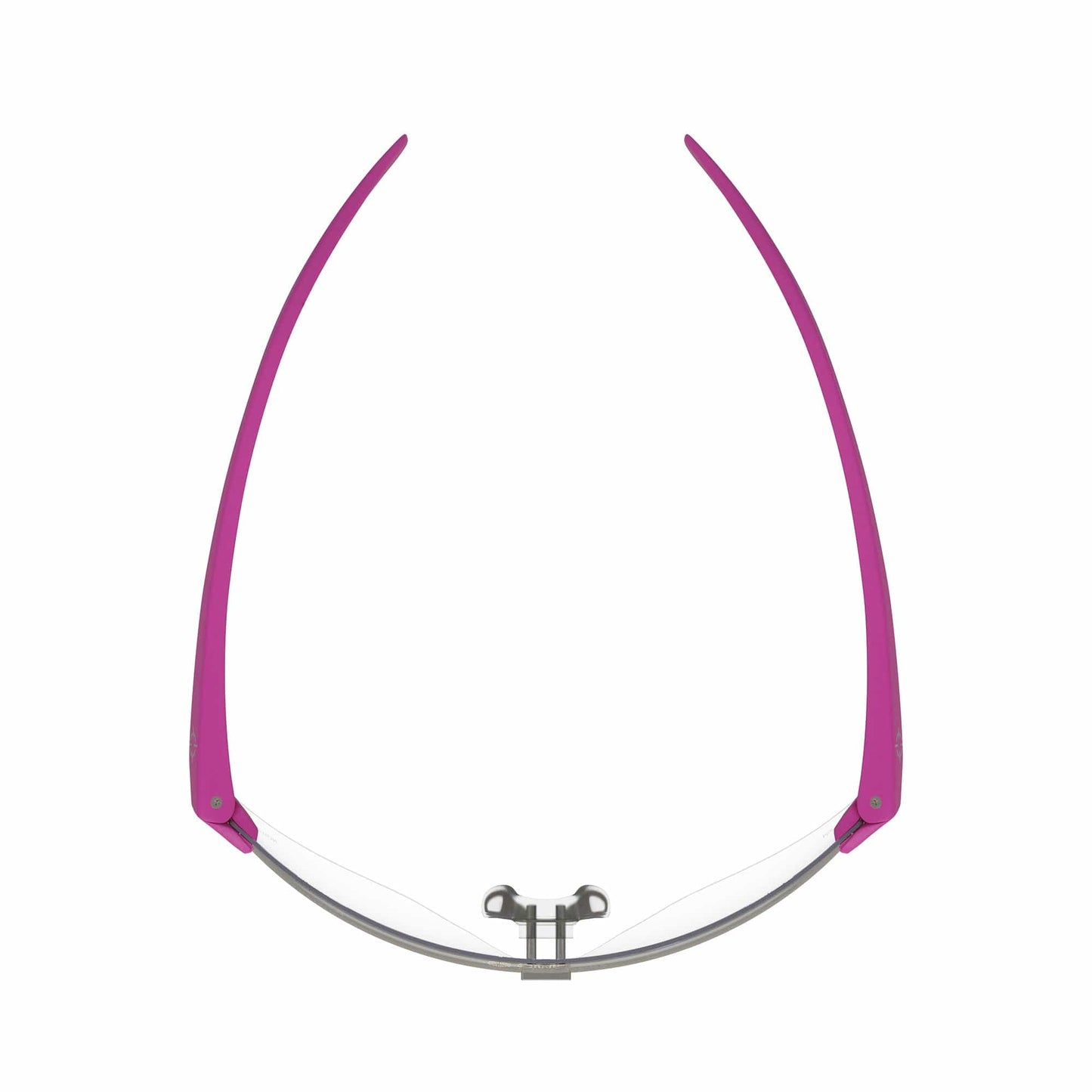 CliniSpecs Medical Safety Glasses Pulse Pink with Silver Nose
