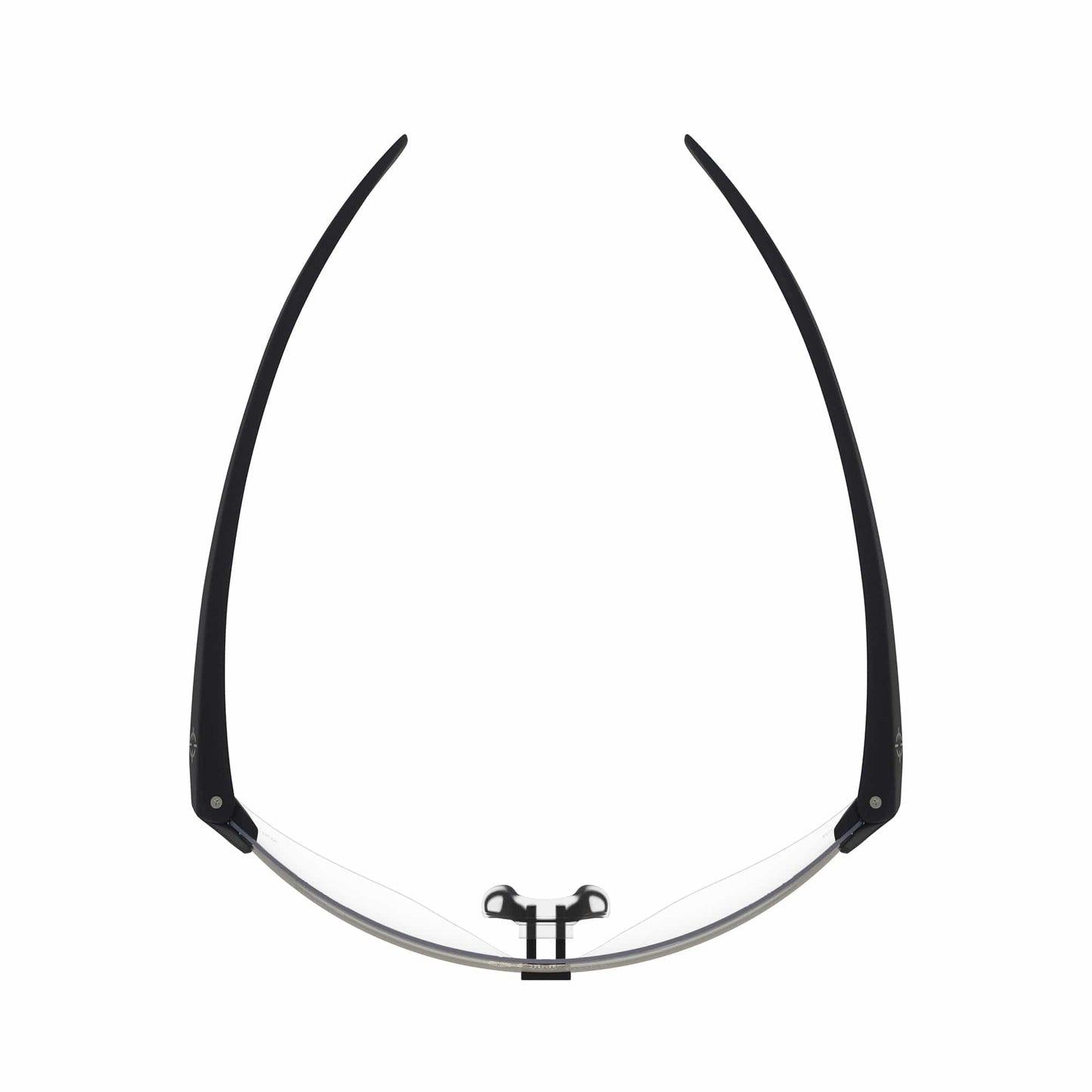 CliniSpecs Medical Safety Glasses Velvet Black with Black Nose