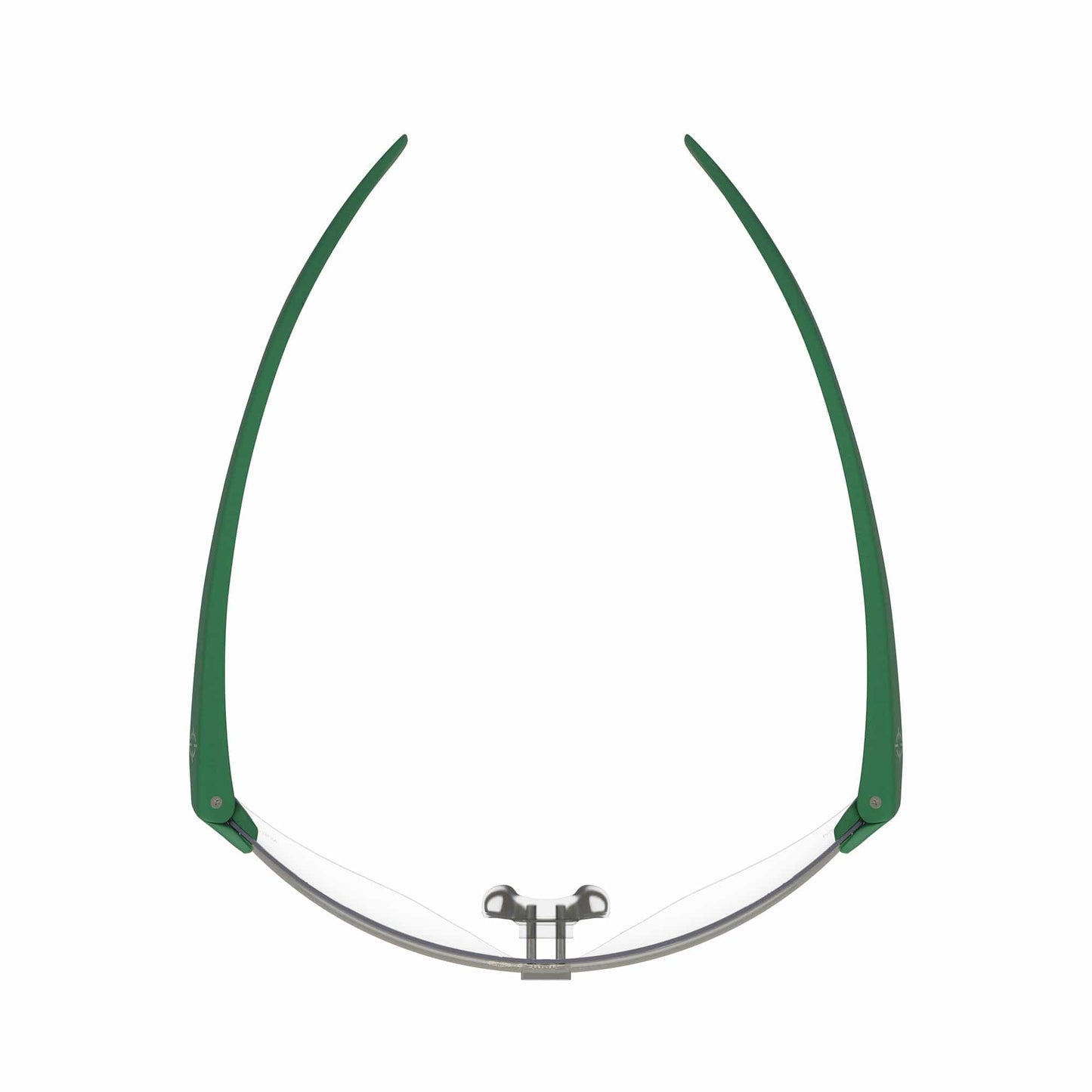 CliniSpecs Medical Safety Glasses Vital Green with Gold Nose