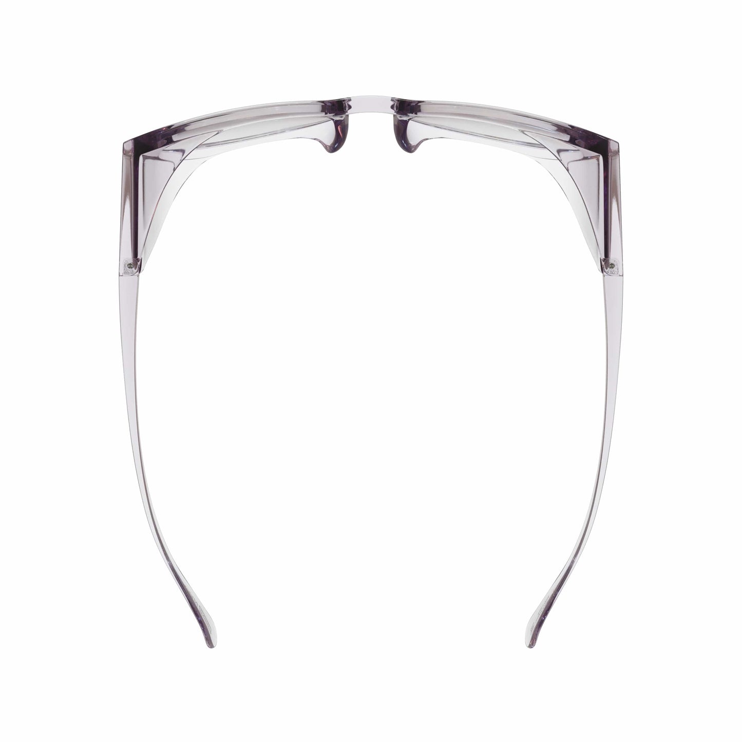 CliniSpecs Safety Glasses Round in Noble Purple