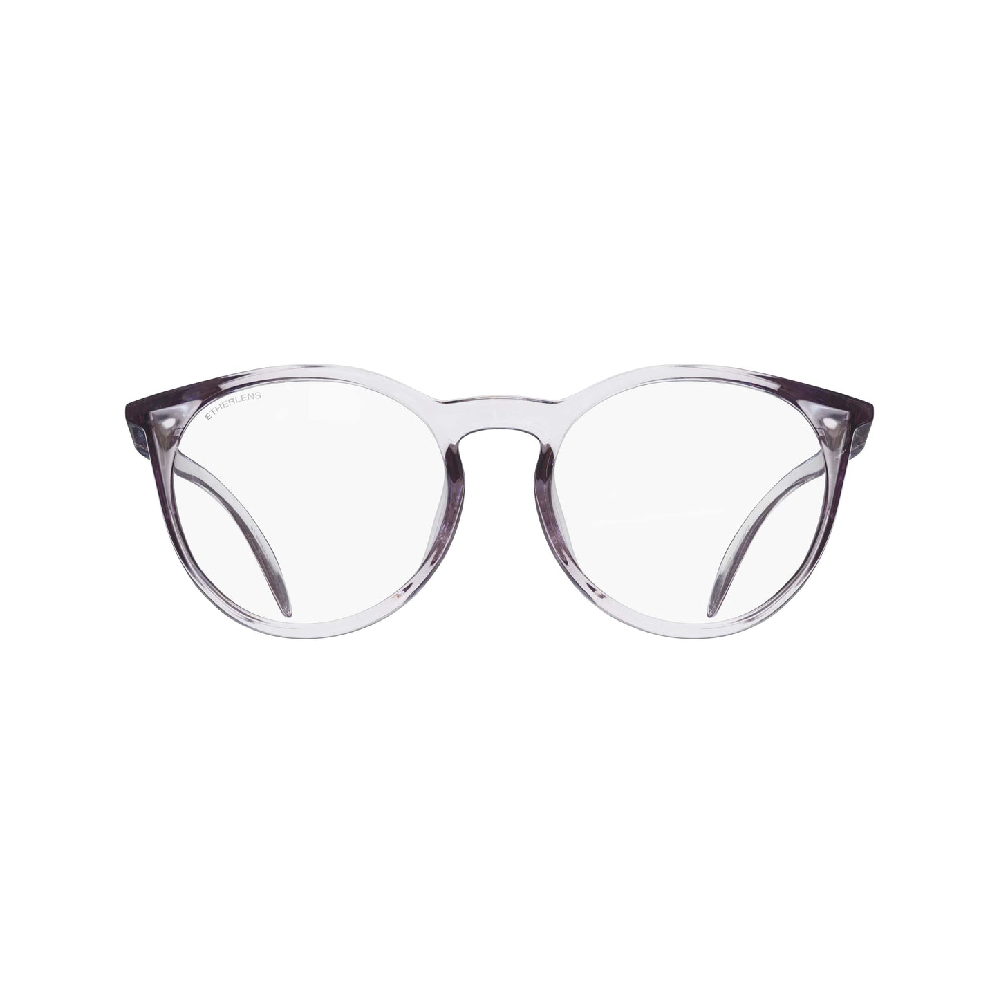 CliniSpecs Safety Glasses Round in Noble Purple