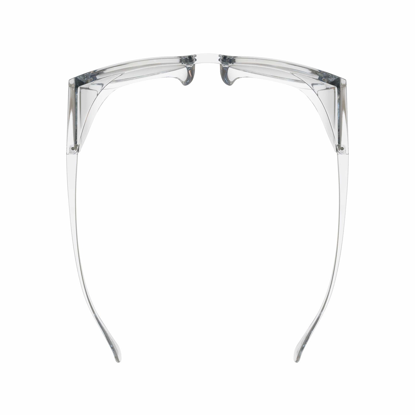 CliniSpecs Safety Glasses Round in Optic Clear