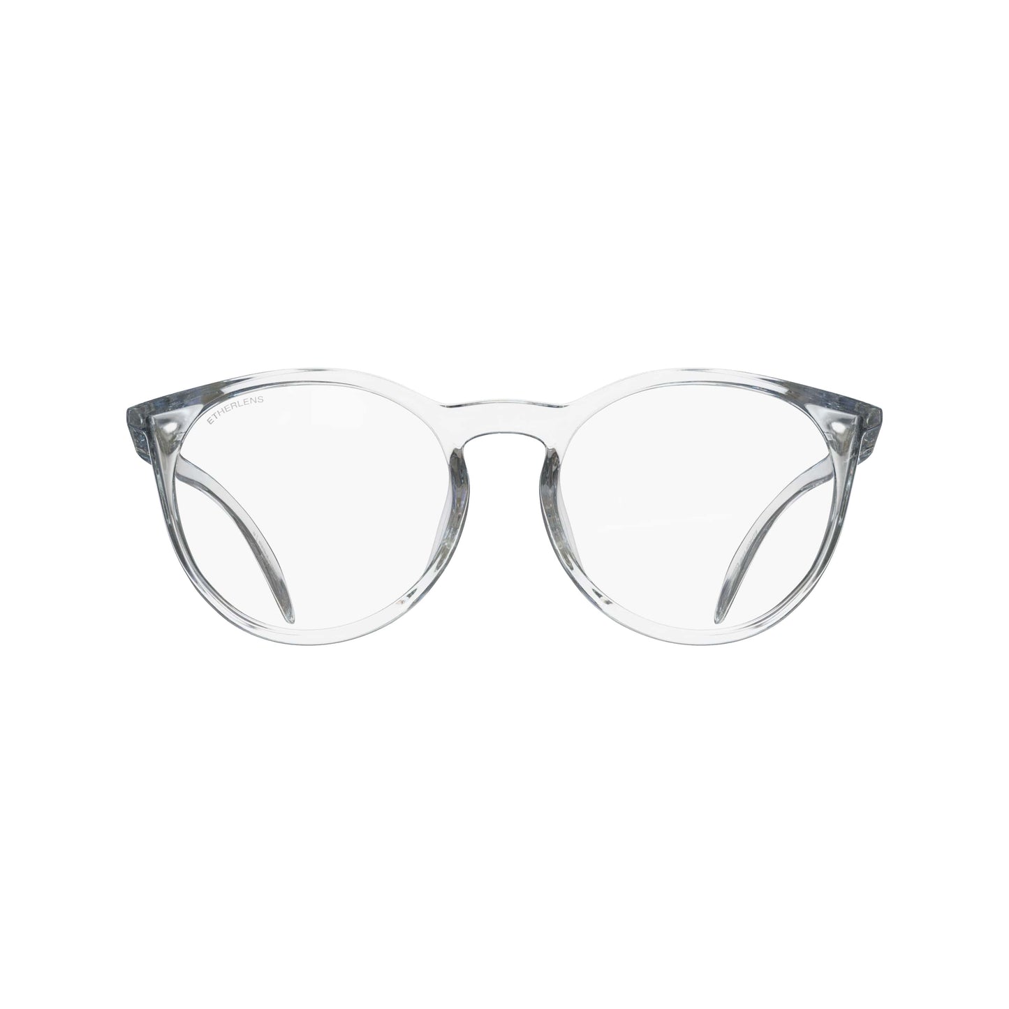 CliniSpecs Safety Glasses Round in Optic Clear