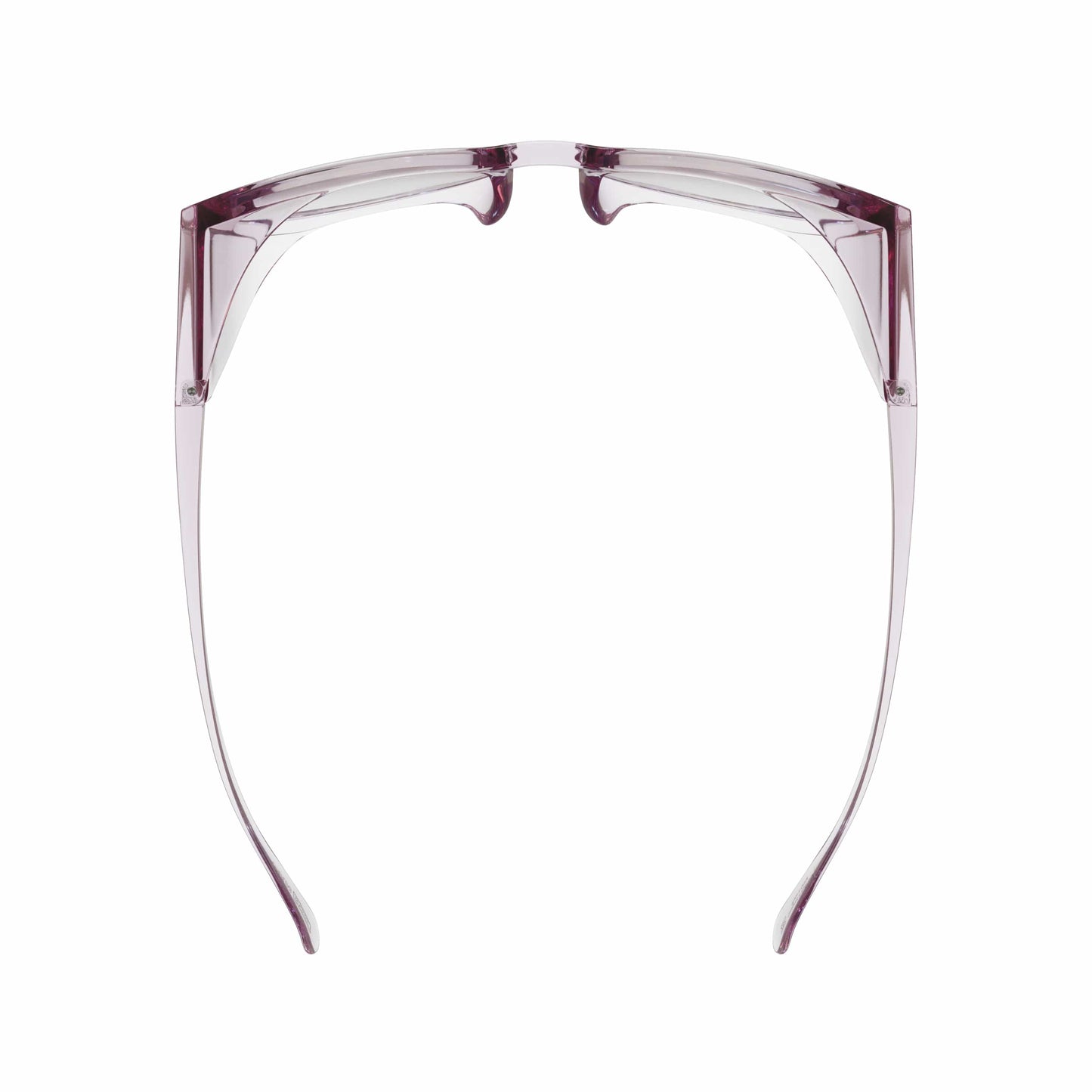 CliniSpecs Safety Glasses Round in Pulse Pink