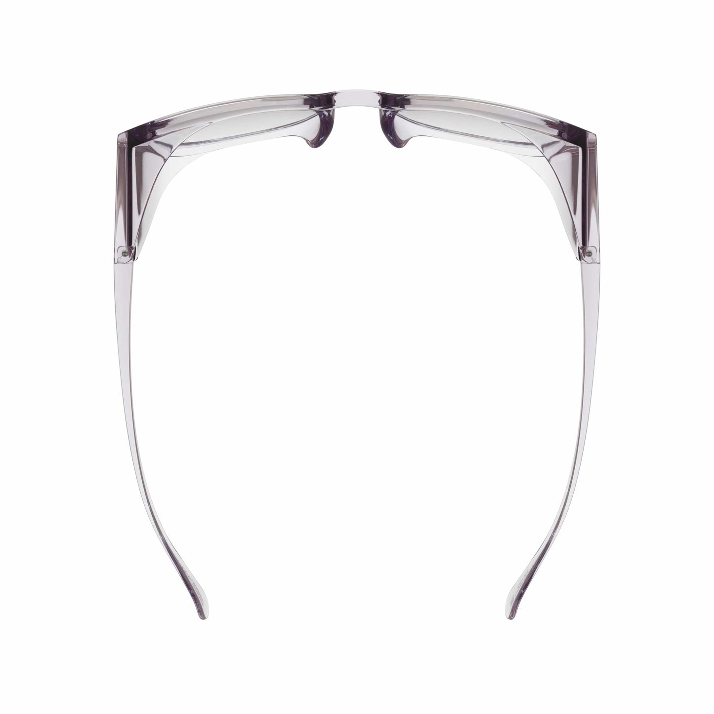 CliniSpecs Safety Glasses Square in Noble Purple