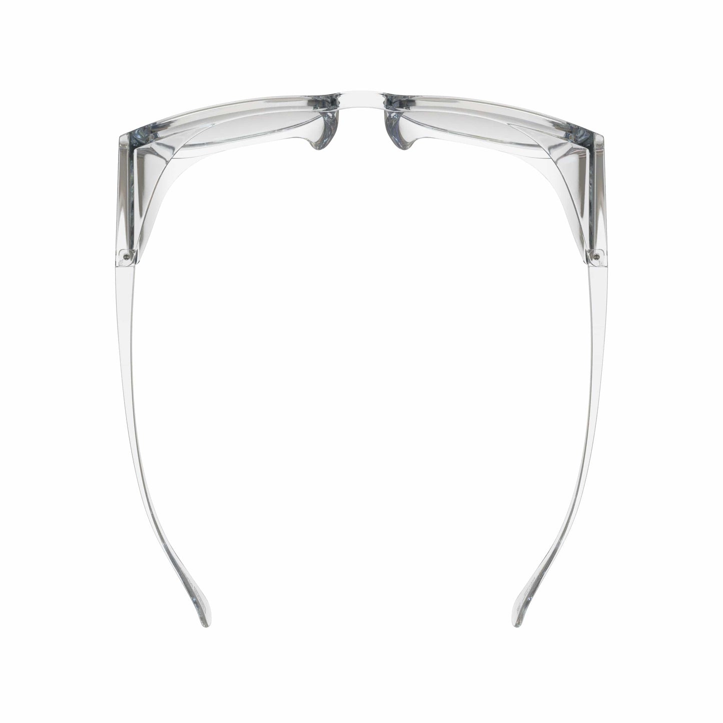CliniSpecs Safety Glasses Square in Optic Clear