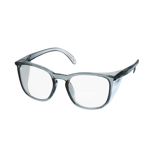 CliniSpecs Safety Glasses Square in Regal Navy