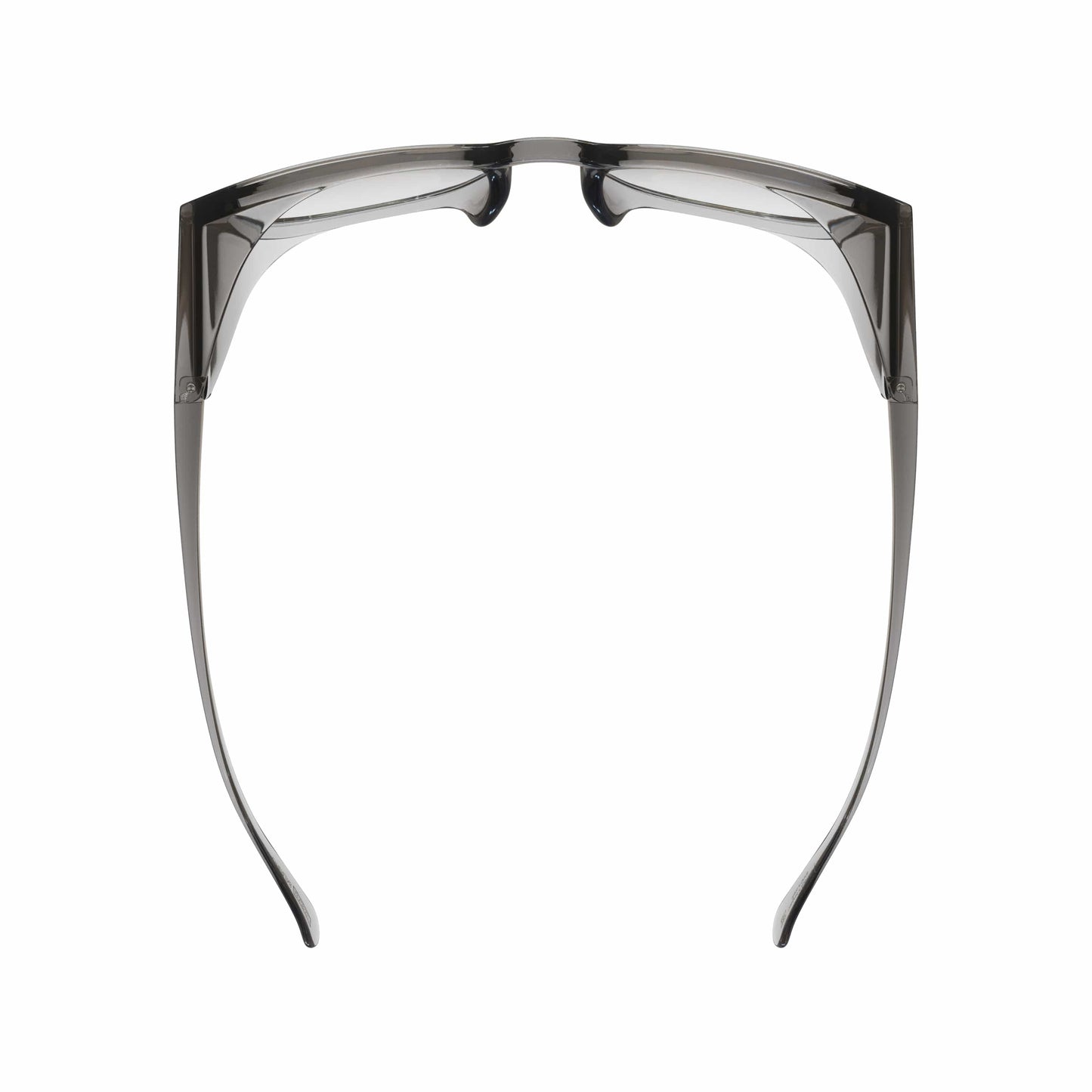 CliniSpecs Safety Glasses Square in Velvet Grey