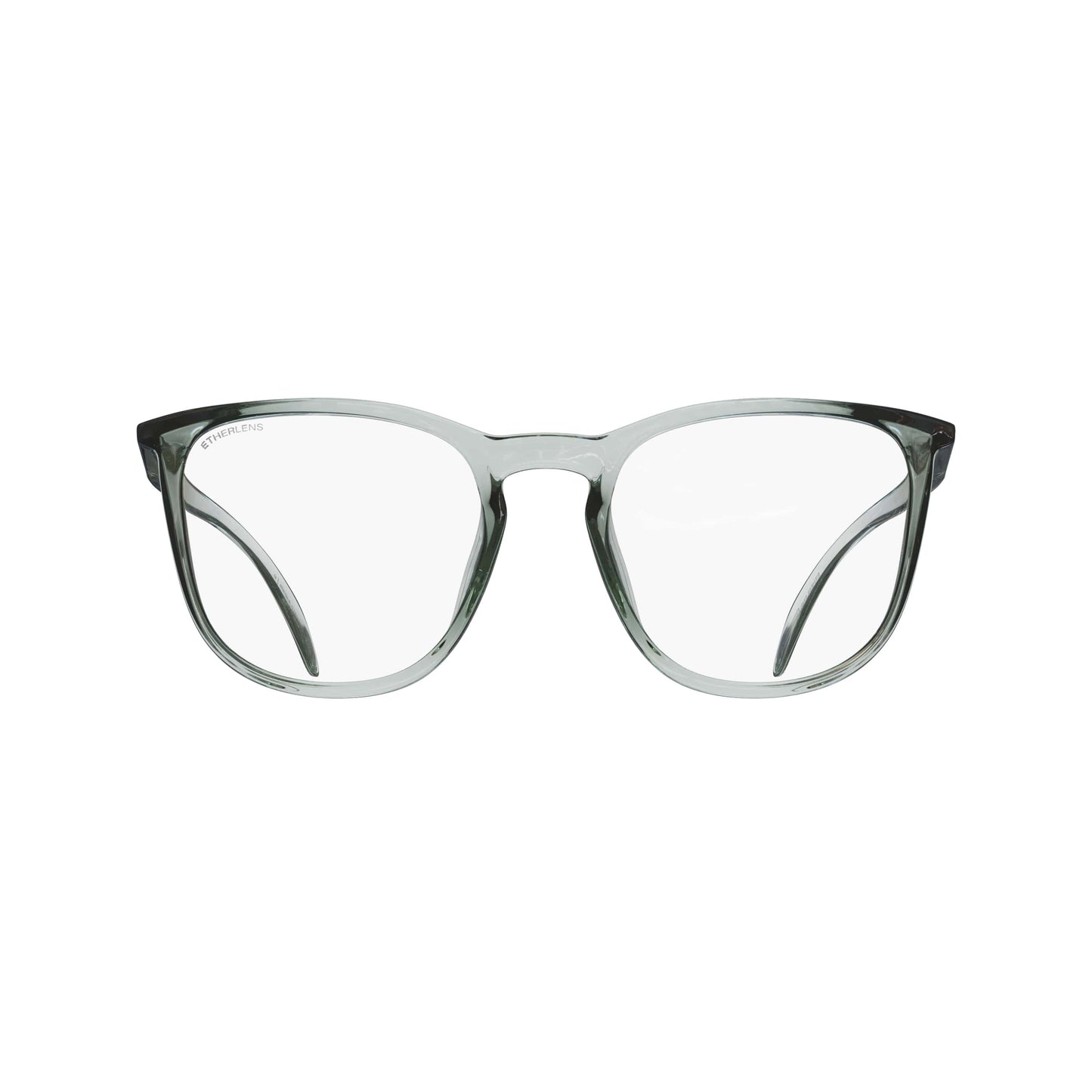 CliniSpecs Safety Glasses Square in Vital Green