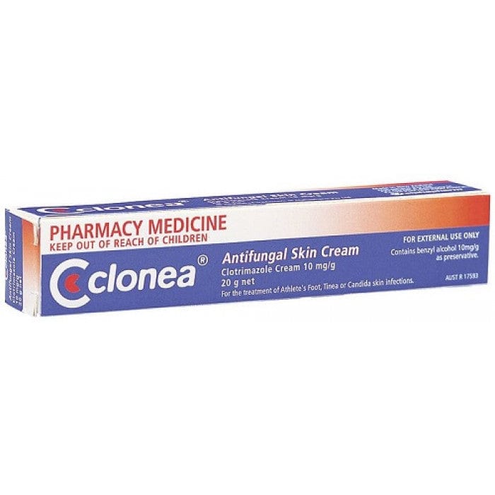 Clonea Antifungals Clonea Antifungal Skin Cream 20g - Clotrimazole 1%