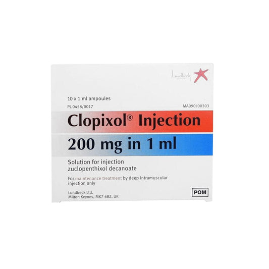 Clopixol Antipsychotics Clopixol Depot Injection 200 Mg/Ml - Zuclopenthixol Decanoate