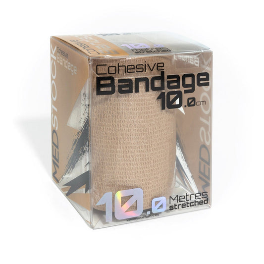 Cohesive Bandage Beige 10cm x 10m