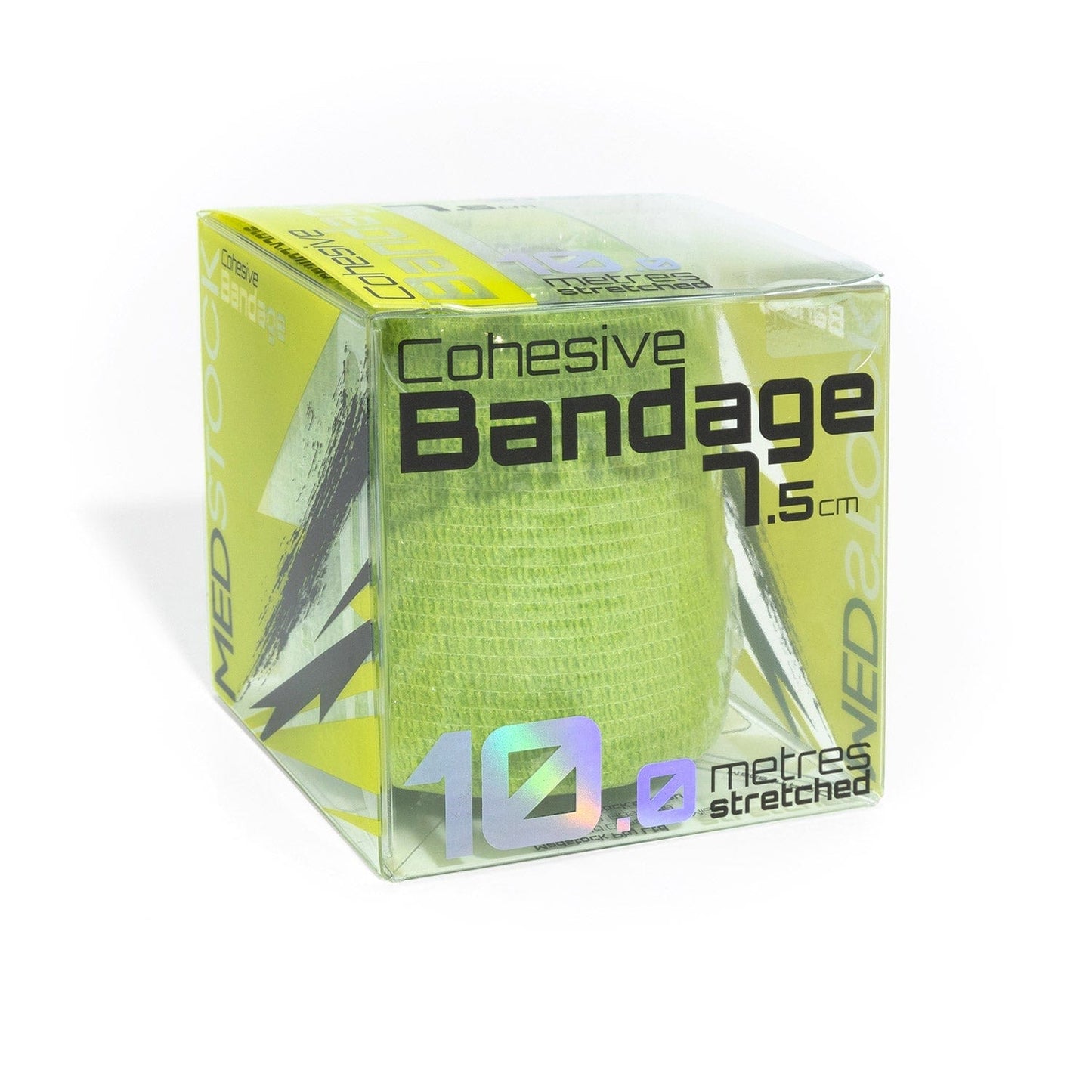 Cohesive Bandage Light Green 7.5cm x 10m