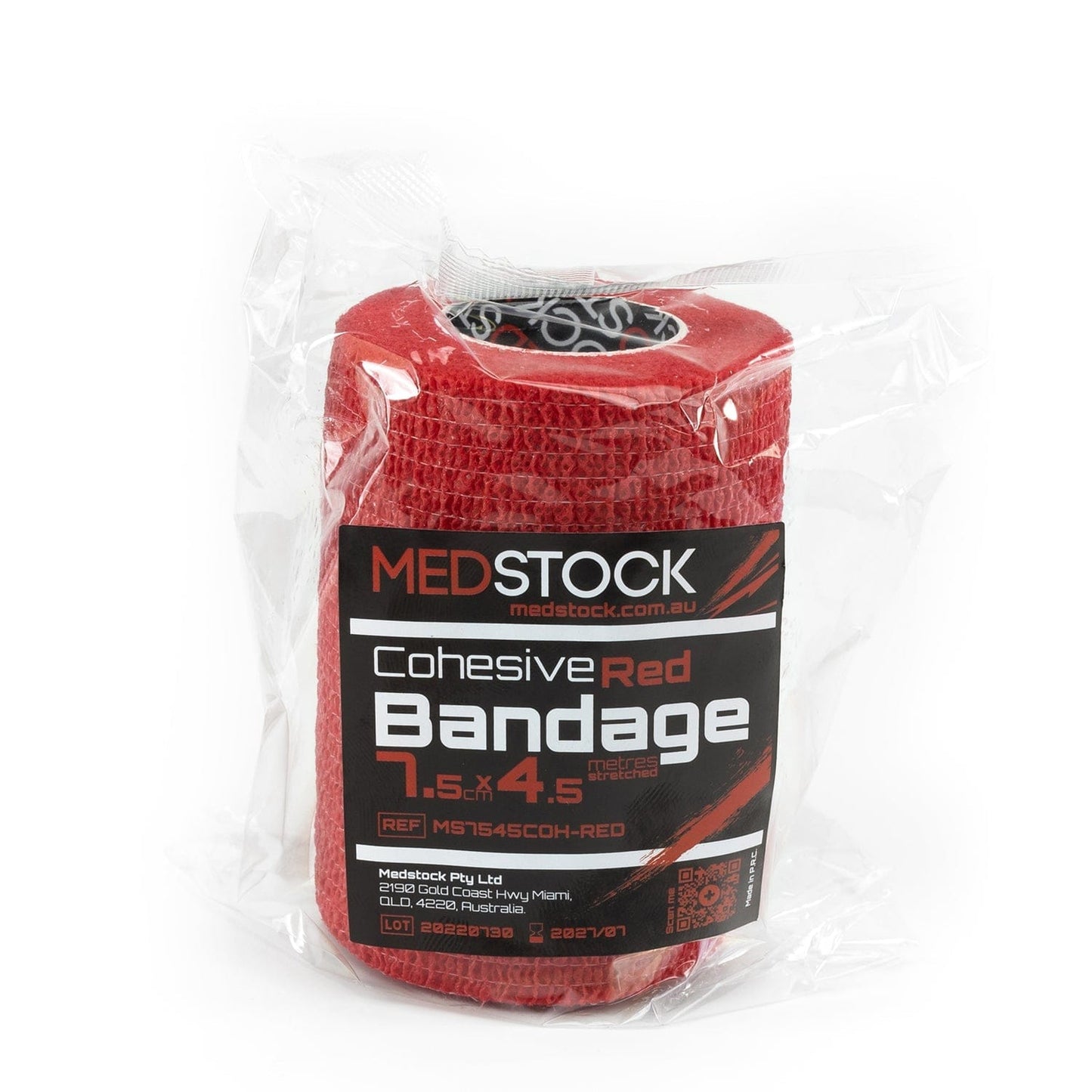 Cohesive Bandage MIX 7.5CM X 4.5M (Stretched)