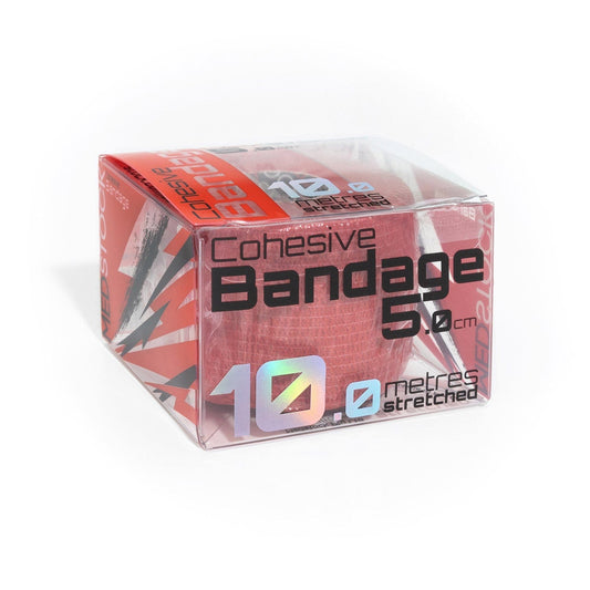 Cohesive Bandage Red 5cm x 10m
