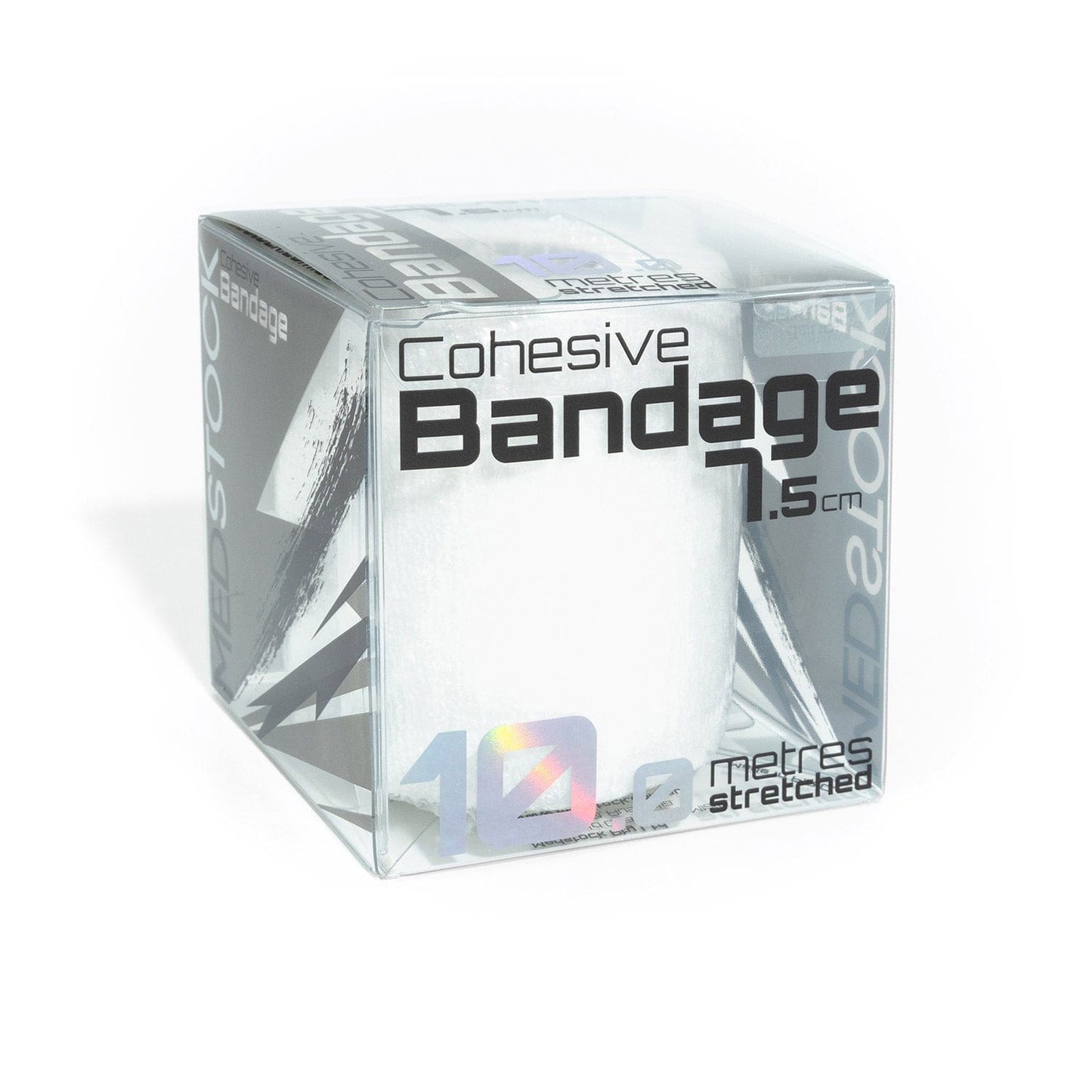Cohesive Bandage White 7.5cm x 10m