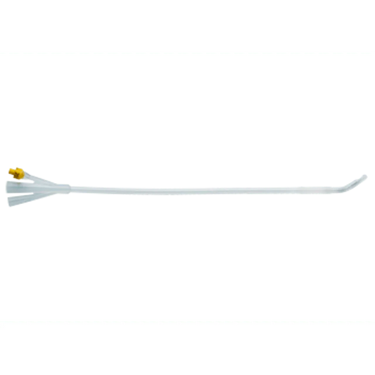 Coloplast 50ml / CH24 Coloplast X-Flow Prostatic Catheter Hydro 3-Way Couvelaire Tip