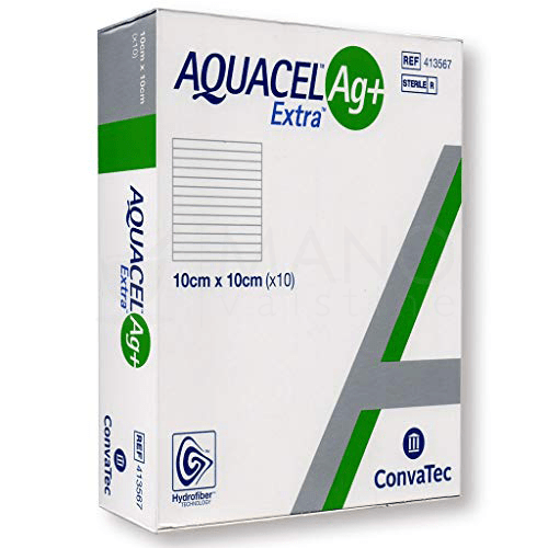 Convatec Healthcare Convatec Aquacel Ag Plus Extra 10 x 10cm