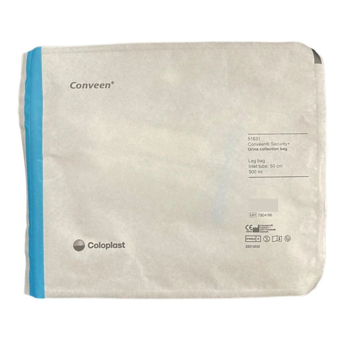 Conveen Leg Bag With Straps Unisex 500ml 50cm Tube