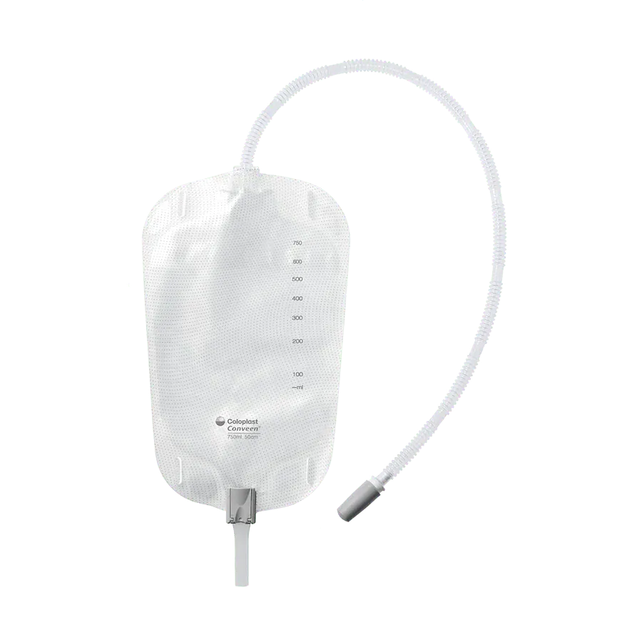 Conveen Security+ Leg Bag Sterile 500mL 30cm