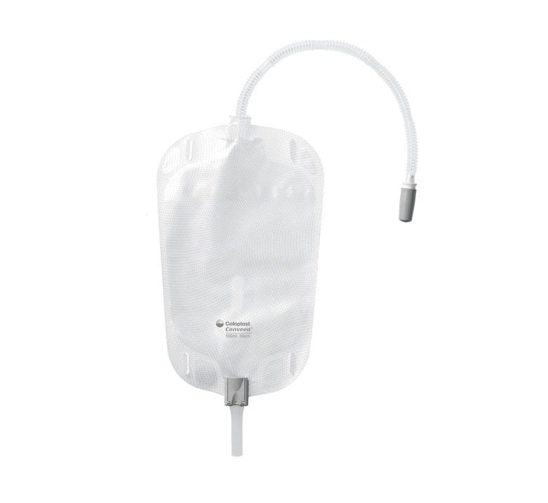 Conveen Security+ Leg Bag Sterile 500mL 30cm
