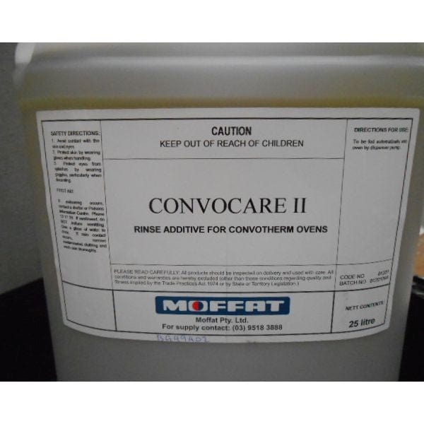 Convotherm Cleaning & Washroom Supplies Drum of 1 Convotherm Convocare Rinse Neutraliser 25L