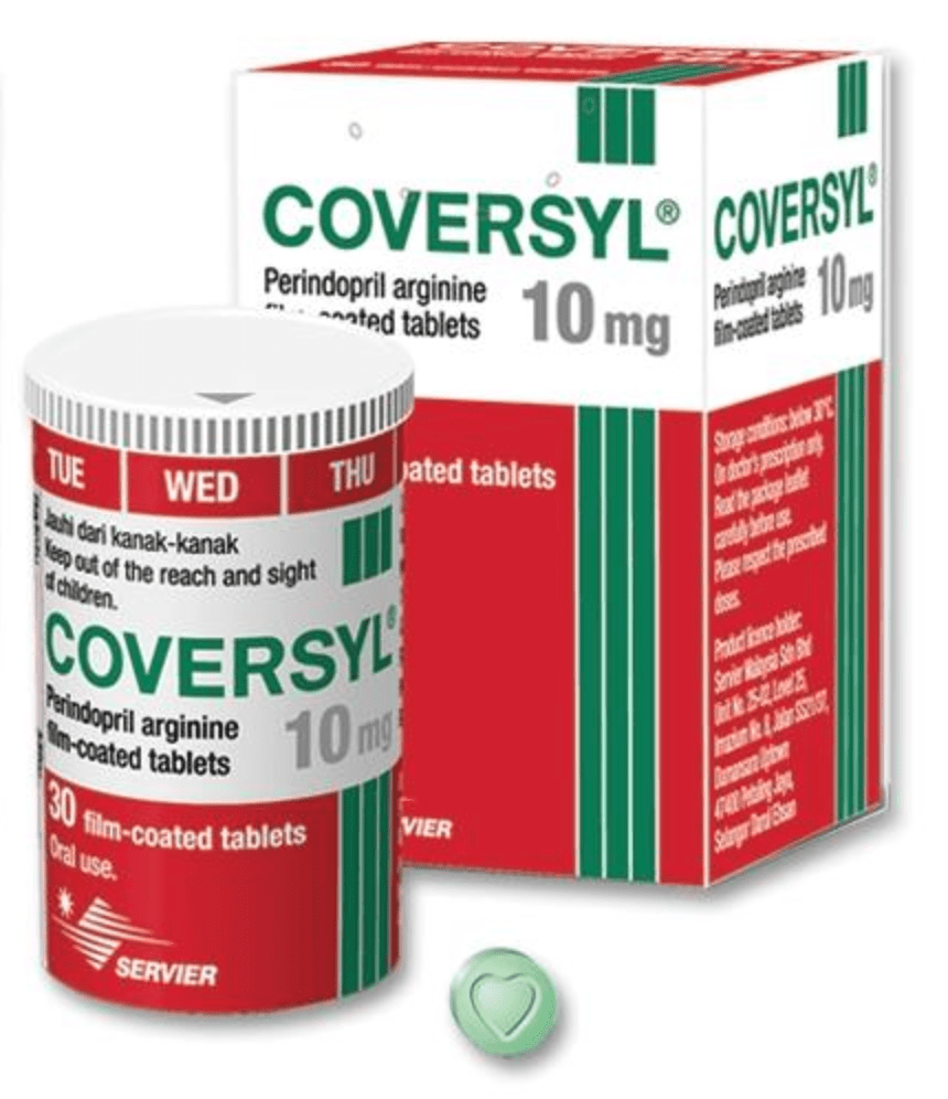 Coversyl Medications Coversyl 10 mg Tablets - Perindopril Arginine for Hypertension